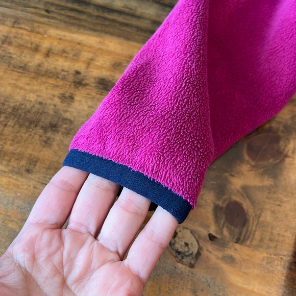 Columbia Girls Hooded Partial Fleece Jacket, XXS (4/5) - Picture 3 of 9